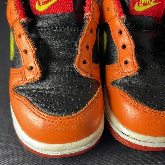 Nike DUNK LOW GS 'ORANGE BLAZE CACTUS'  Baby/Toddler Size 5C RARE - Picture 3 of 14